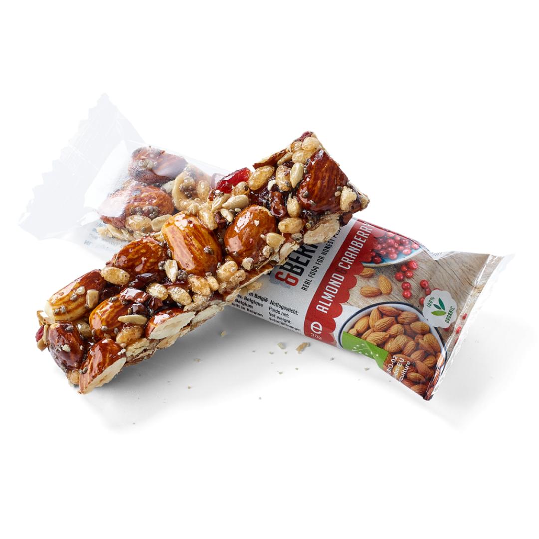 Nöt- och blåbärsbar Nuts&Berries 30 g