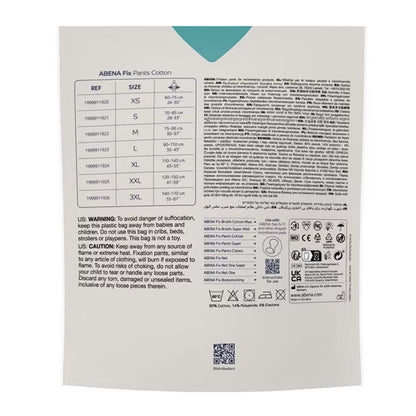 Fix Pants Cotton incontinence Abena taille S 3 unités