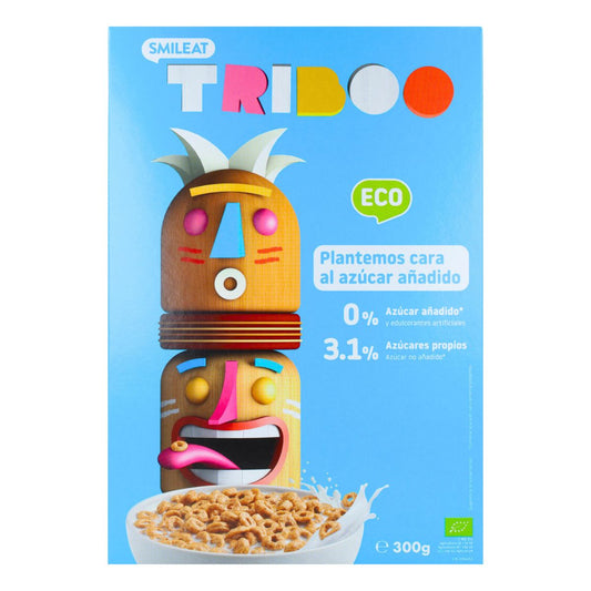 Ekologiska frukostflingor 300 g, Triboo