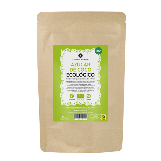 Coconut sugar ECO Planeta Huerto