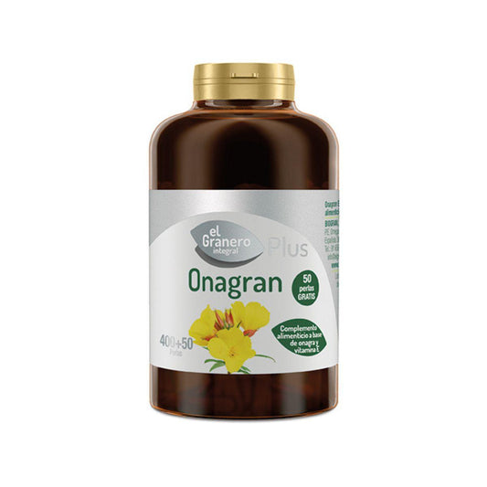 Onagran Nattljusolja El Granero, 400+50 kapslar 700 mg