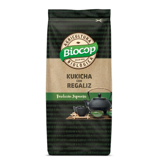 Kukicha-thee van 3 jaar oud met zoethout Biocop 75 g