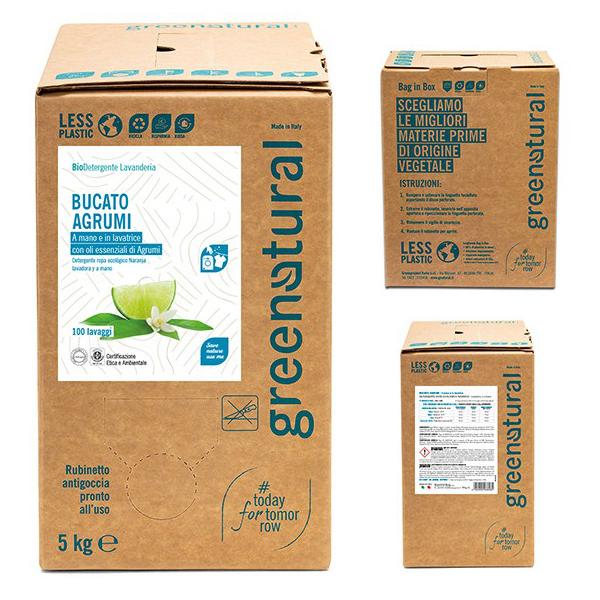 Greenatural Citrus Flüssigwaschmittel 5 kg