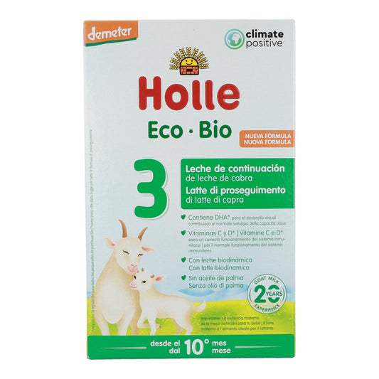 Latte di proseguimento 3 ECO di capra 10+ mesi biologico Holle 400 g