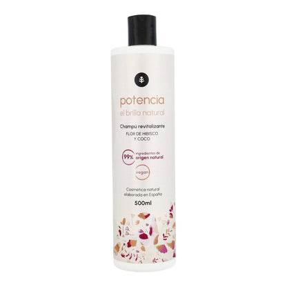 Hibiskusblüten & Kokosnuss Glanzverstärker Shampoo Planeta Huerto 500 ml
