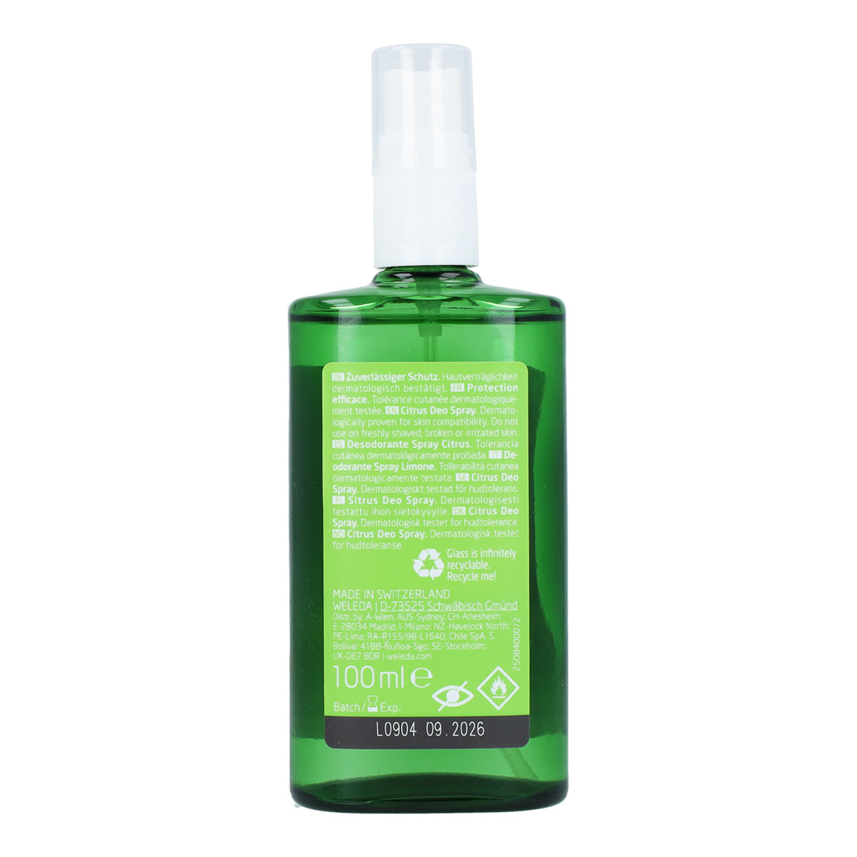 Citrusdeodorant Weleda 100 ml