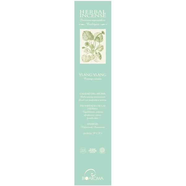 Incienso ecológico  Ylang Ylang Bioaroma, 12 varillas