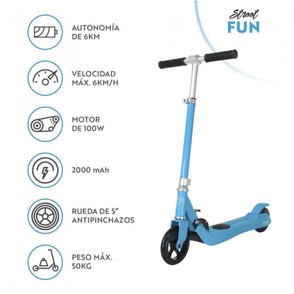 Monopattino elettrico Olsson Fun blu