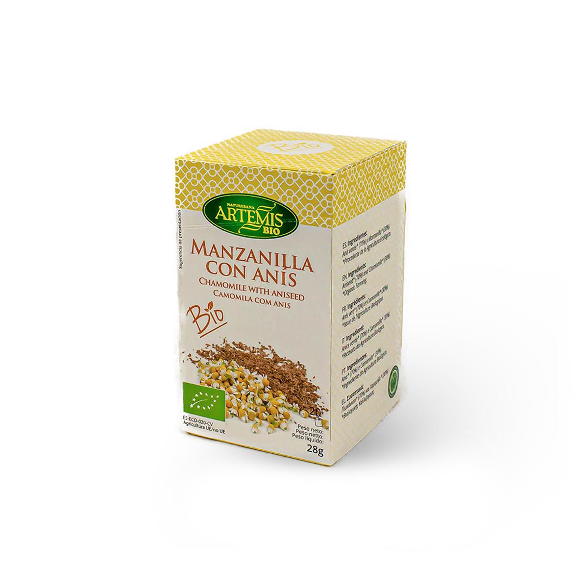 Kamille met anijs Artemis, 20 filters.