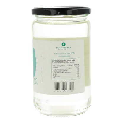 Pak 3xOrganische ontgeurde kokosolie ECO Planeta Huerto 500 ml