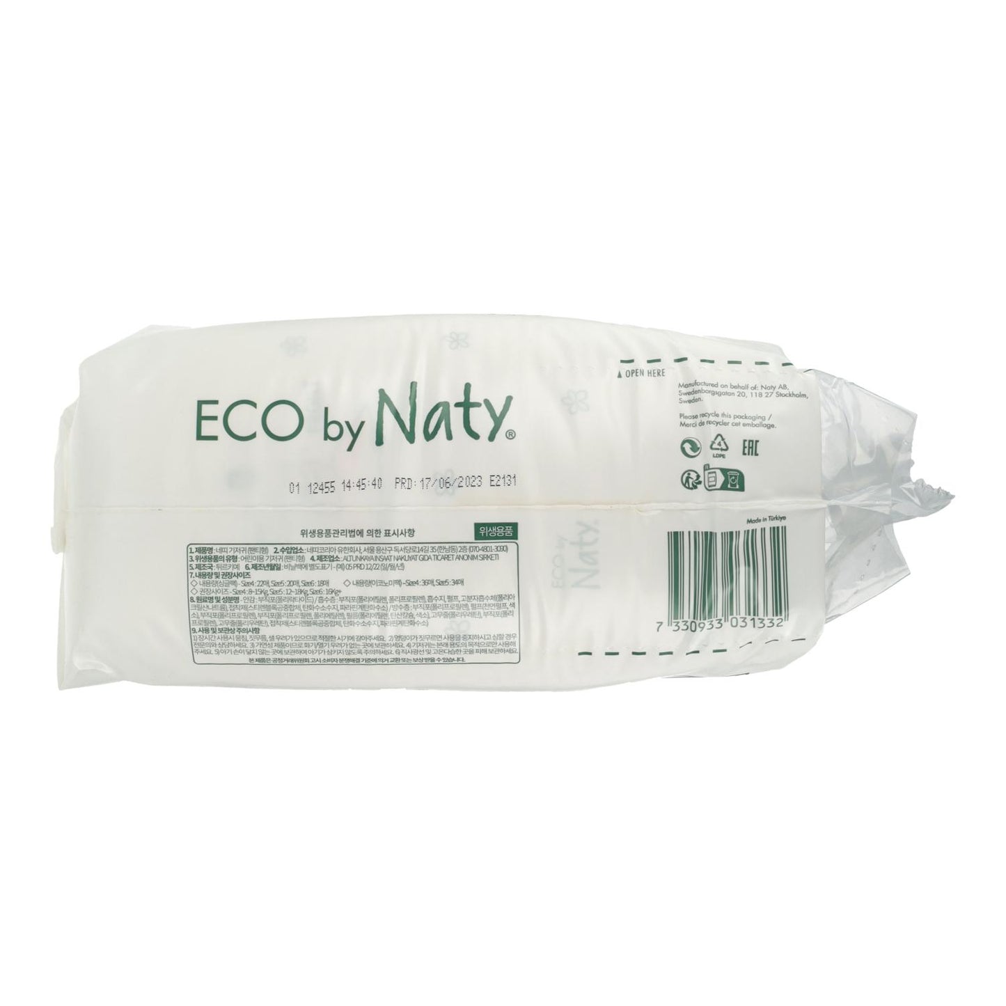 Pieluchy Naty nr 6 16+ kg, 18 szt.