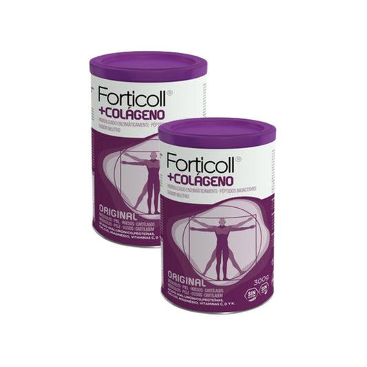Confezione da 2 unità Collagene bioattivo Forticoll 2 unità da 300 g