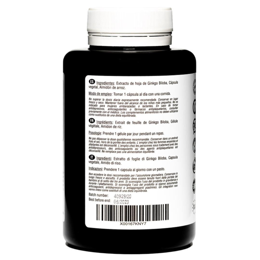 Ginkgo Biloba 6000 mg Hivital 210 vegane Kapseln