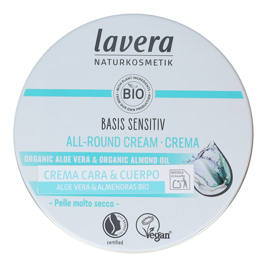 Lavera Sentitiv Bio Face & Body Cream 150 ml