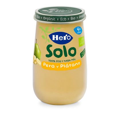 Pojemnik z gruszką i bananem Eco 190 g-Hero Solo