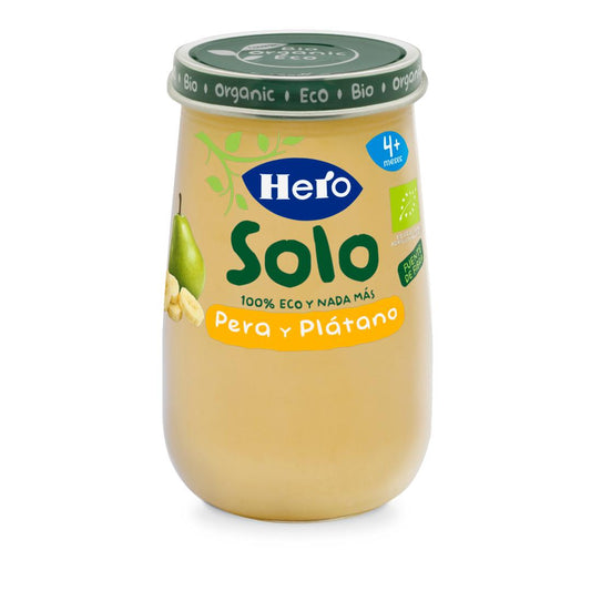 Pojemnik z gruszką i bananem Eco 190 g-Hero Solo
