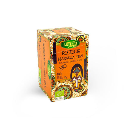 Thé Rooibos Orange Chai pour infusion Artemis Bio 20 sachets