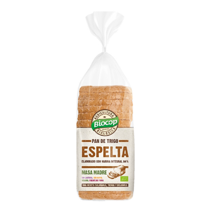 Pan de Molde Espelta Integral BIO Biocop 400 g