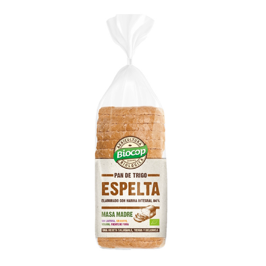 Pan de Molde Espelta Integral BIO Biocop 400 g
