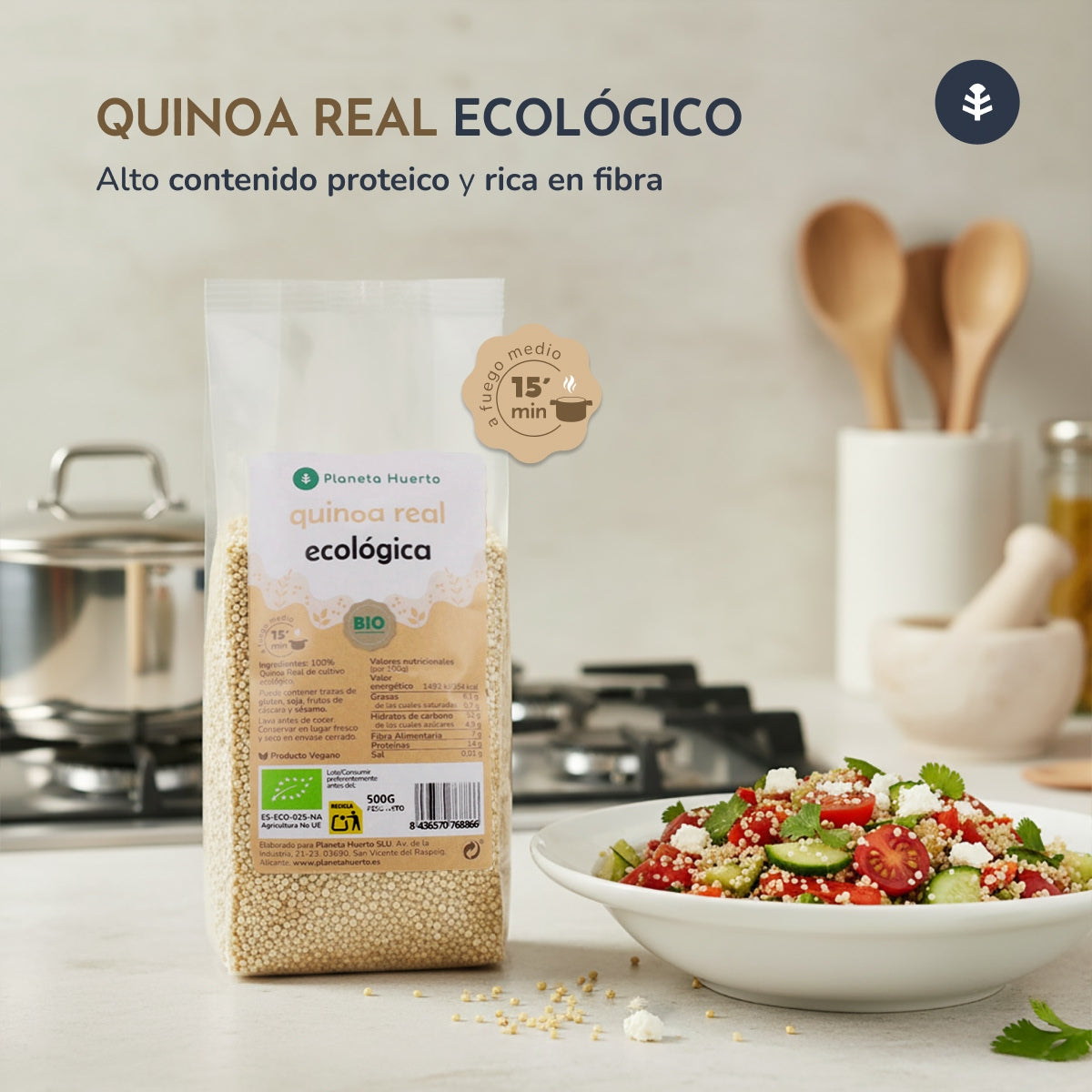 Quinoa Real ECO Planeta Huerto 2,5 kg