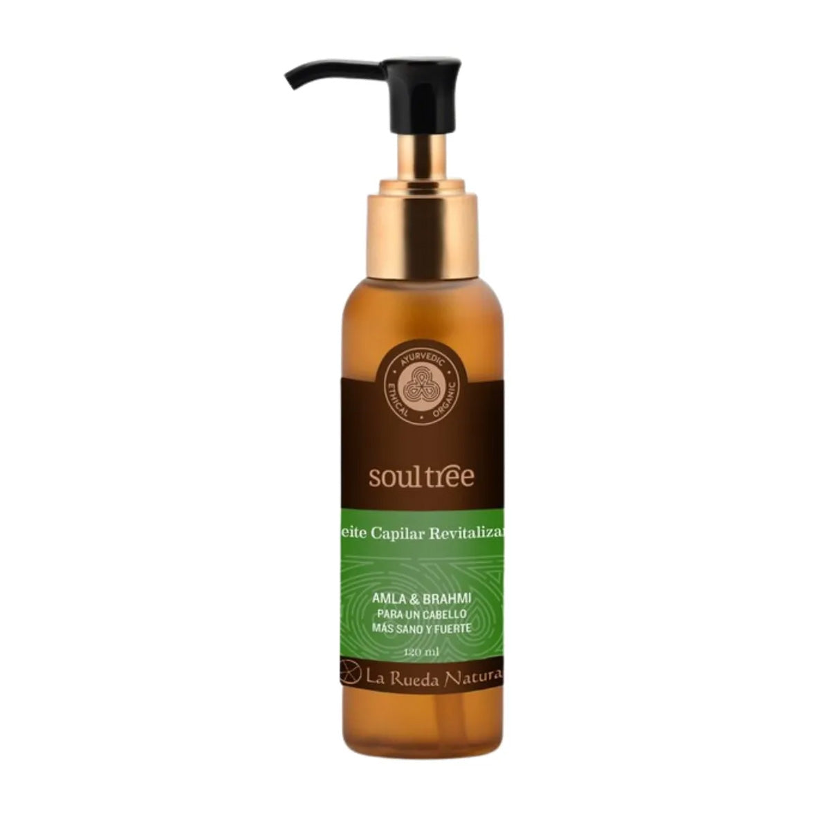 Ayurvedische revitaliserende haarolie voor alle haartypes Soultree 120 ml met doseerdispenser