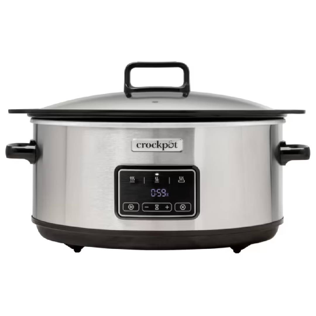 Crockpot Digitale slowcooker Sizzle & Stew 6,5 L CSC112X