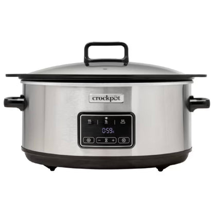 Crockpot Digitale slowcooker Sizzle & Stew 6,5 L CSC112X