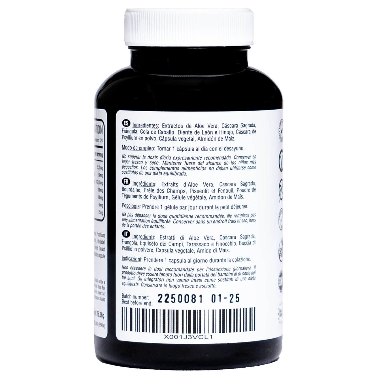 Aloe vera detox 120 veganistische capsules Hivital