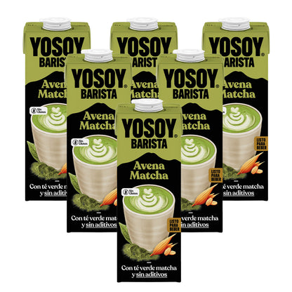 Pack 6x Boisson au matcha Yosoy 1L