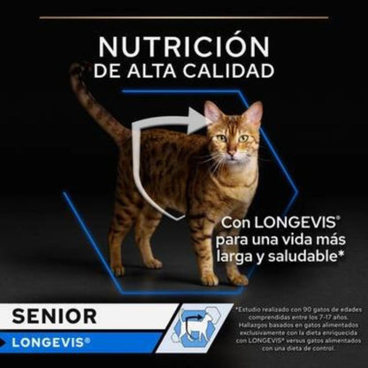 Pro Plan Senior Chat 7+ Longevis Mousse au thon Purina 85 g
