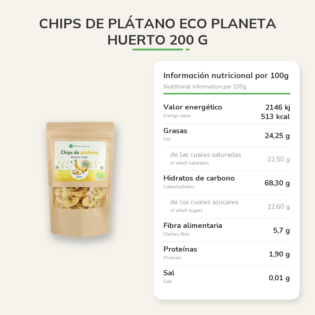 Información nutricional