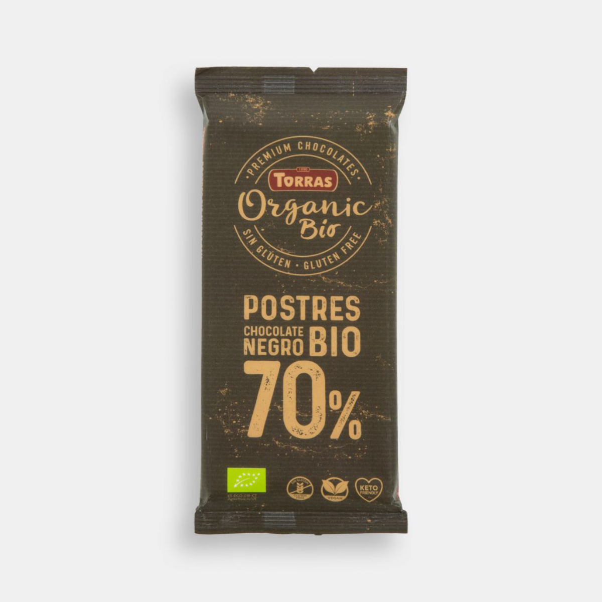 Torras Organic 70% Cocoa Dessert Chocolate Coating 170 g