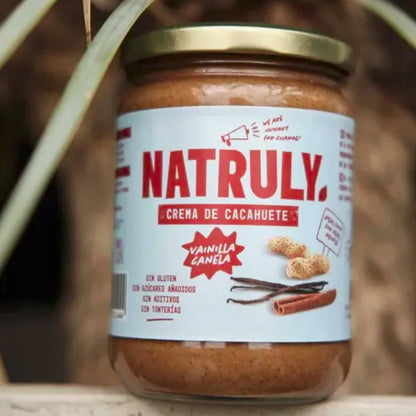 Pindakaas Kaneel en Vanille Natruly 500 g