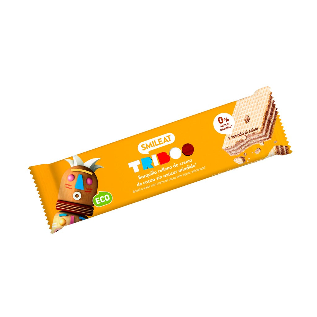 Pakket 20x gevulde wafeltjes 30 g ECO Smileat