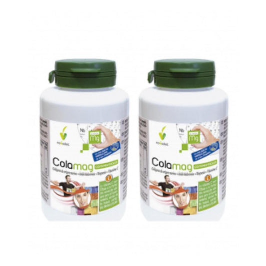 Pakket 2x Colamag marien collageen Novadiet, 180 tabletten