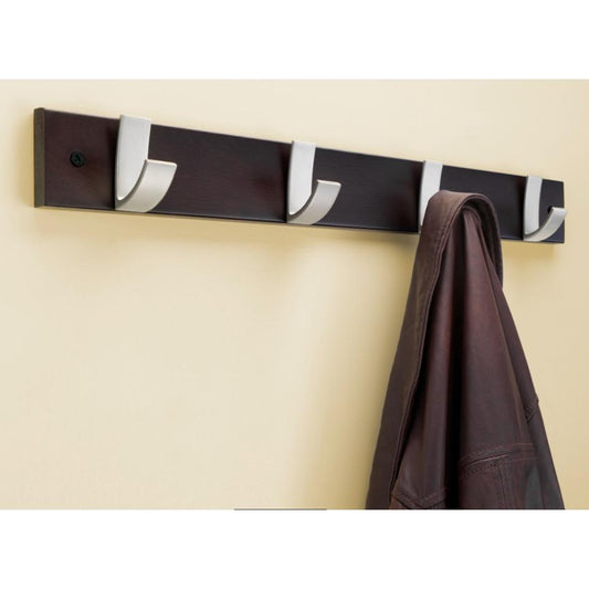 Kleerhanger met 4 haken Wengué