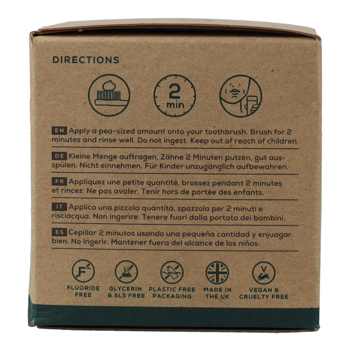 Georganics Natural Peppermint and Coconut Toothpaste 120 ml