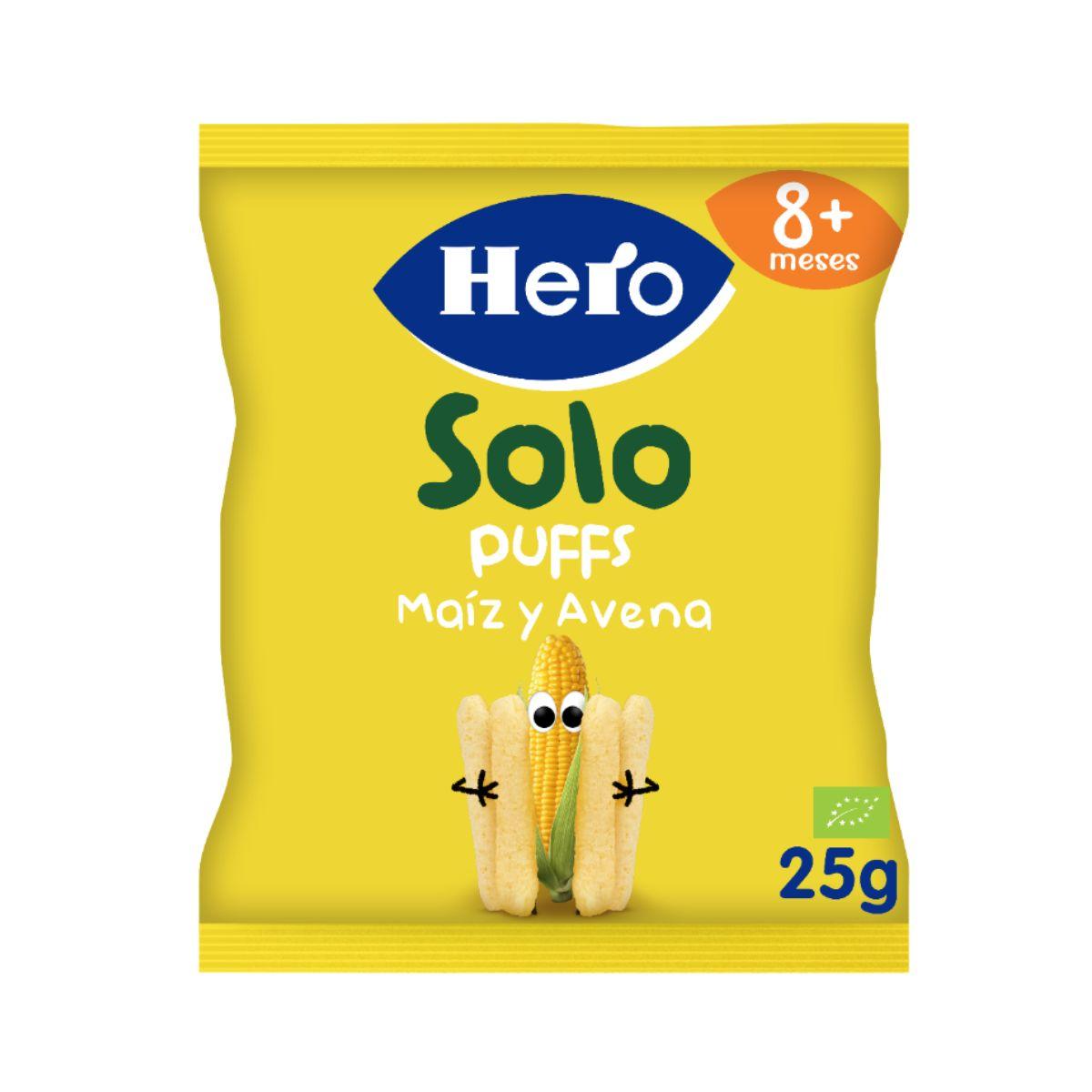 Przekąski kukurydziano-owsiane Eco 25 g - Hero Solo