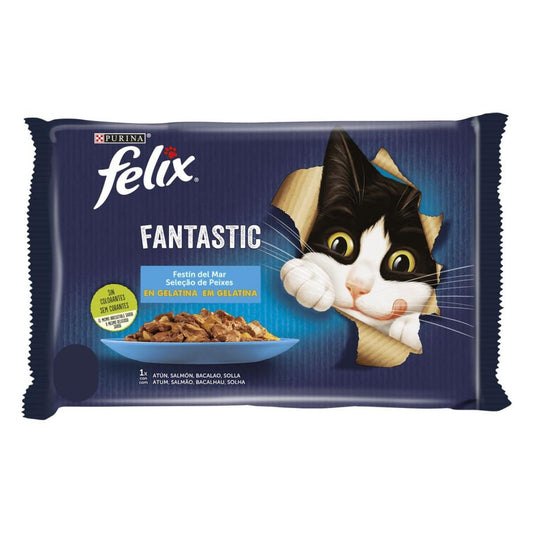 FELIX Fantastic Festín del Mar en Gelatina 12 x 85 g