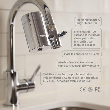 Jaarpakket EcoPro Chrome SMR Tappwater kraanfilter