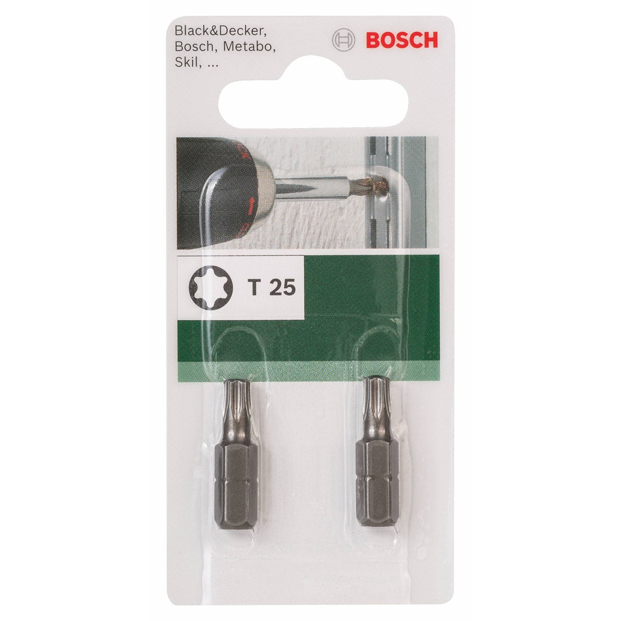 2-pack Bosch Torx T 25 25 mm