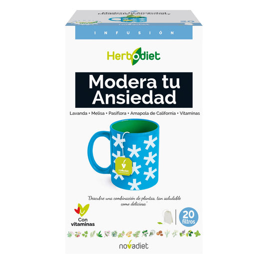HERBODIET Łagodzi niepokój.  Novadiet 20 filtrów