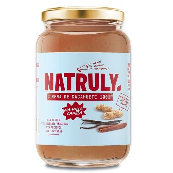 Pindakaas Kaneel en Vanille Natruly 500 g