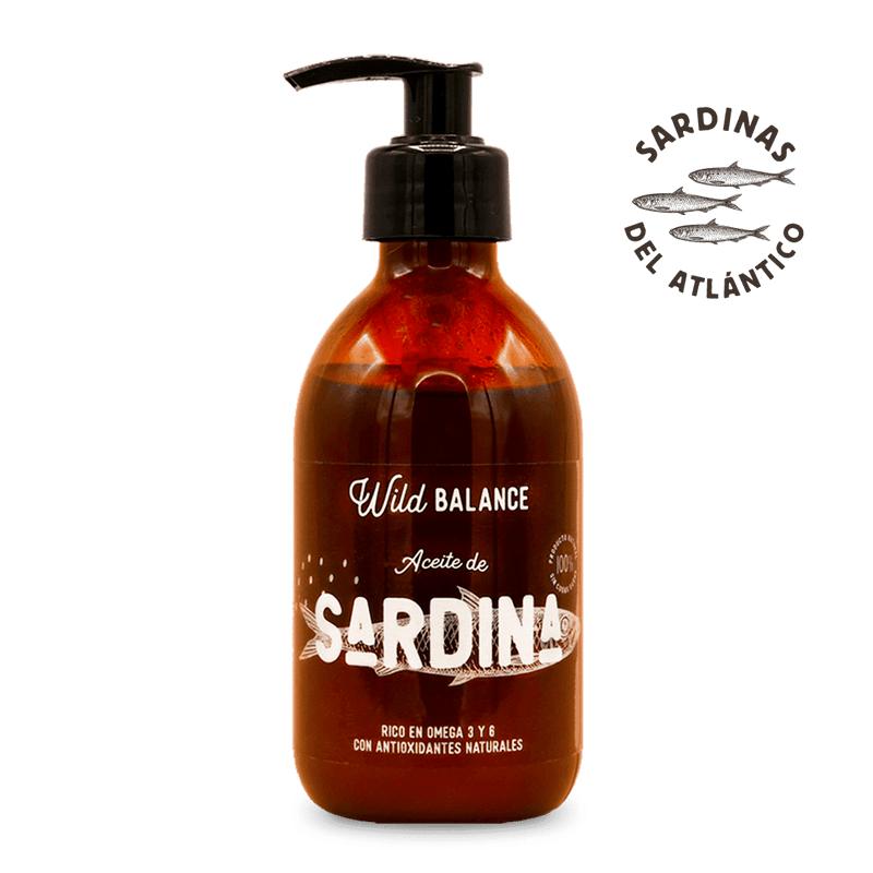 Natuurlijke sardineolie Wild Balance 250 ml