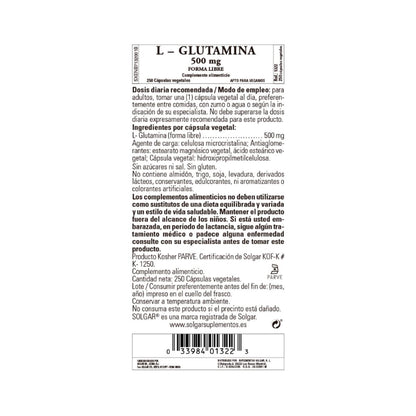 L-Glutammina 50 capsule vegetali