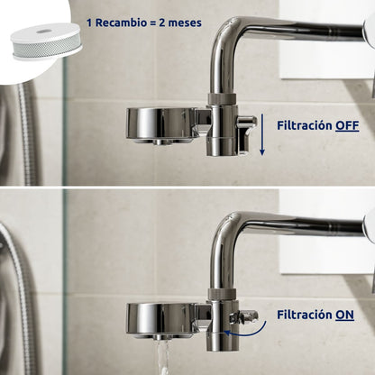 Filtr do kranu EcoPro Chrome Compact Tappwater