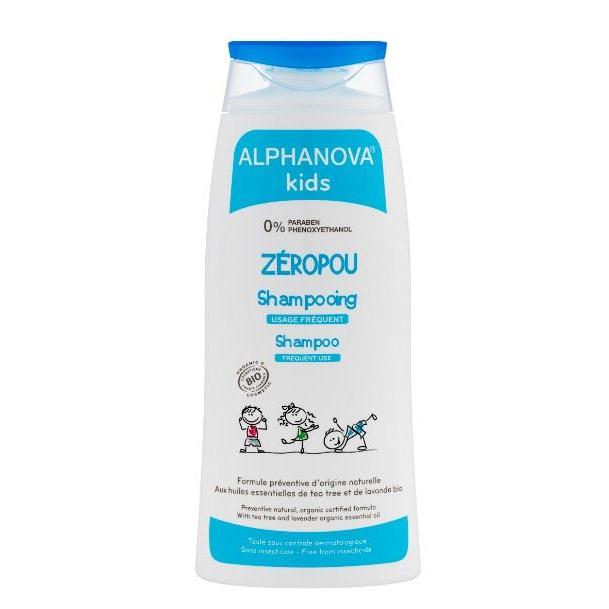 Biologische anti-luizenshampoo Zeropou Alphanova 200 ml