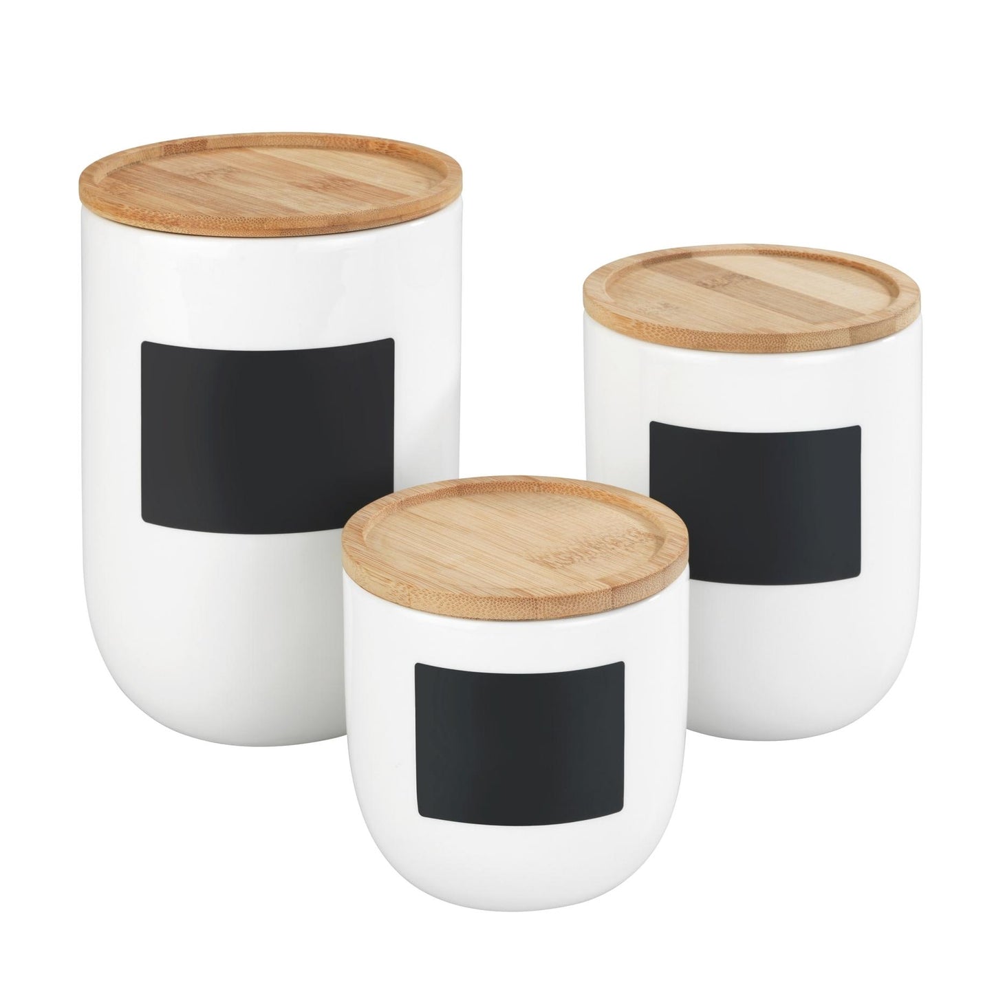 Burk med lock och skrivfält Waia 0,8 l