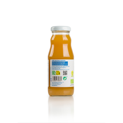 100 % gepresster Pfirsich- und Traubensaft Ékolo Bio 200 ml