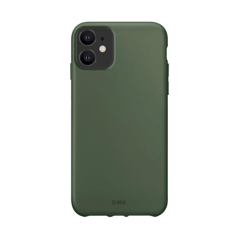 Etui z recyklingowanego plastiku do iPhone'a 12 / iPhone'a 12 Pro zielone SBS